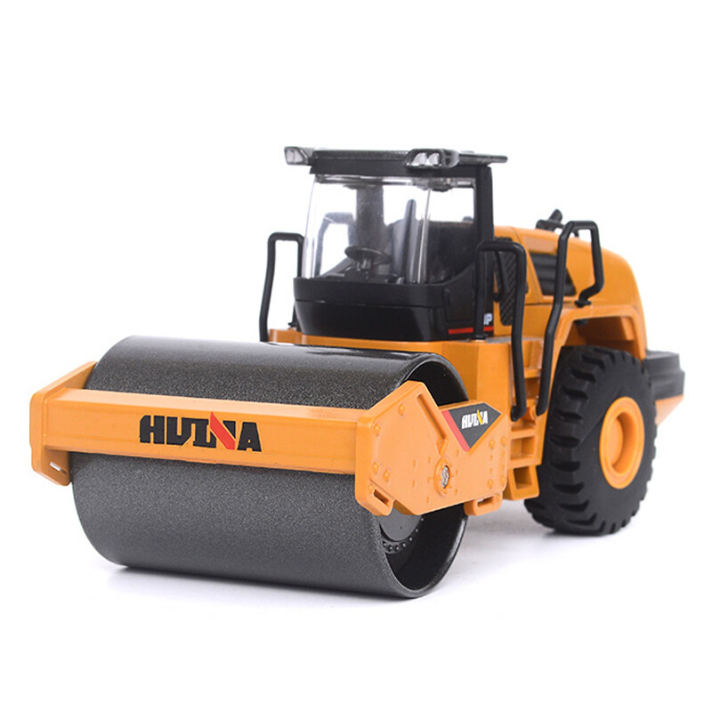 1:50 Road Roller Construction Vehicle Diecast Toy Cars Toys for Boys Kids Gifts
