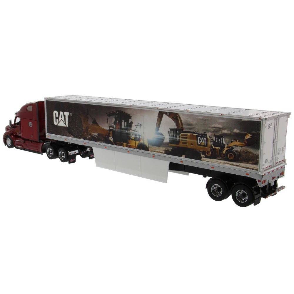 Peterbilt | 1:50 | 579 UltraLoft Tractor Truck w/ Caterpillar Mural Dry Van