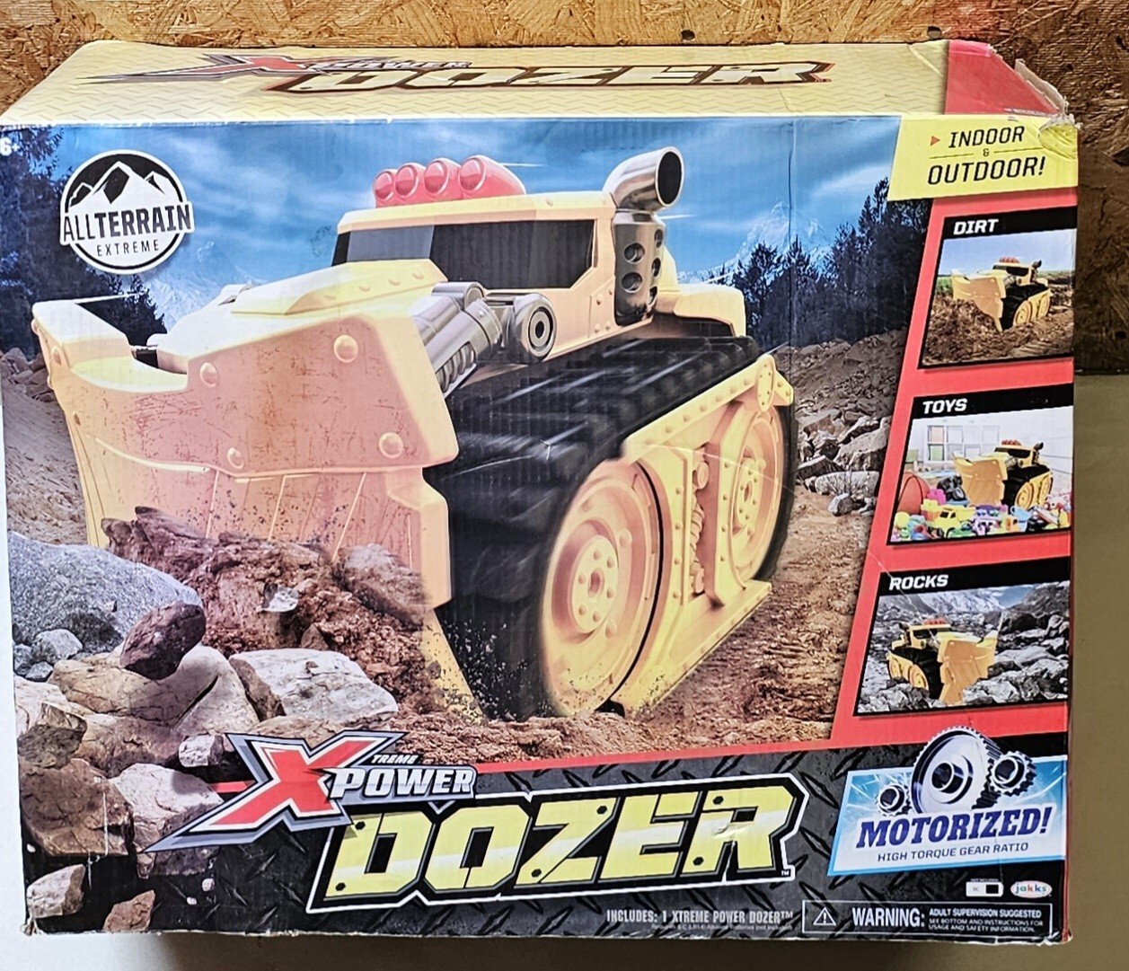 Xtreme Power Dozer Motorized All Terrain Extreme Bulldozer Toy Truck New In Box