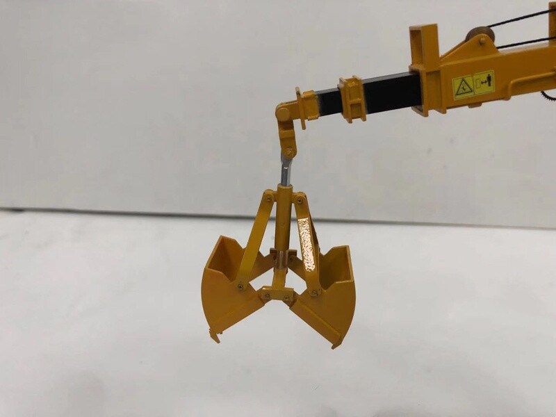 1:50 PC450LC-8 Grab Excavator Contruction Machine Equipment Diecast Metal Model