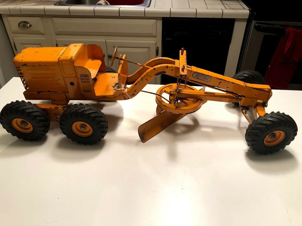 Vnt ADAMS DIESEL MOTOR GRADER MODEL TOYS CHARLES WM DOEPKE MFG CO ROSSMOYNE, O