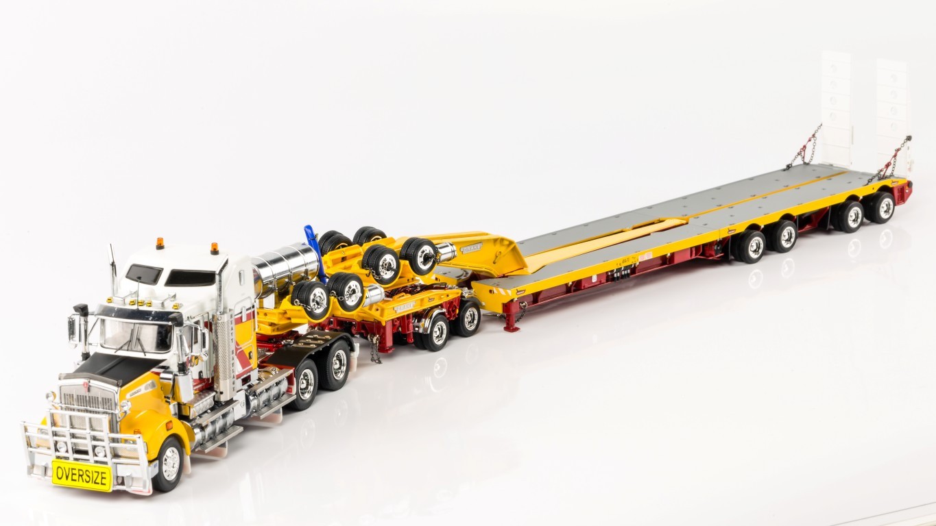 ULTRA RARE DRAKE Kenworth T909 ANDY’S EARTHMOVERS SET ZT09044 BRAND NEW!