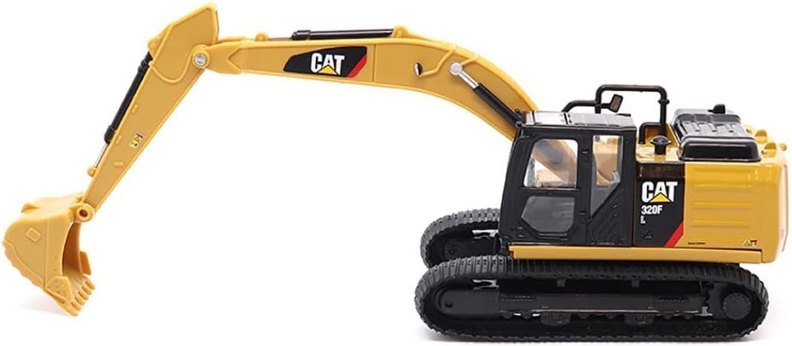 1/64 Caterpillar 320F L Hydraulic Excavator Toy – Rotating & Detailed Model