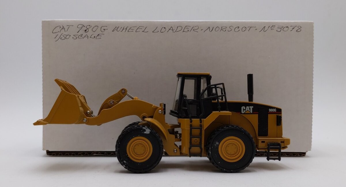 Norscot 55027 1:50 Die Cast Caterpillar 980G Wheel Loader EX