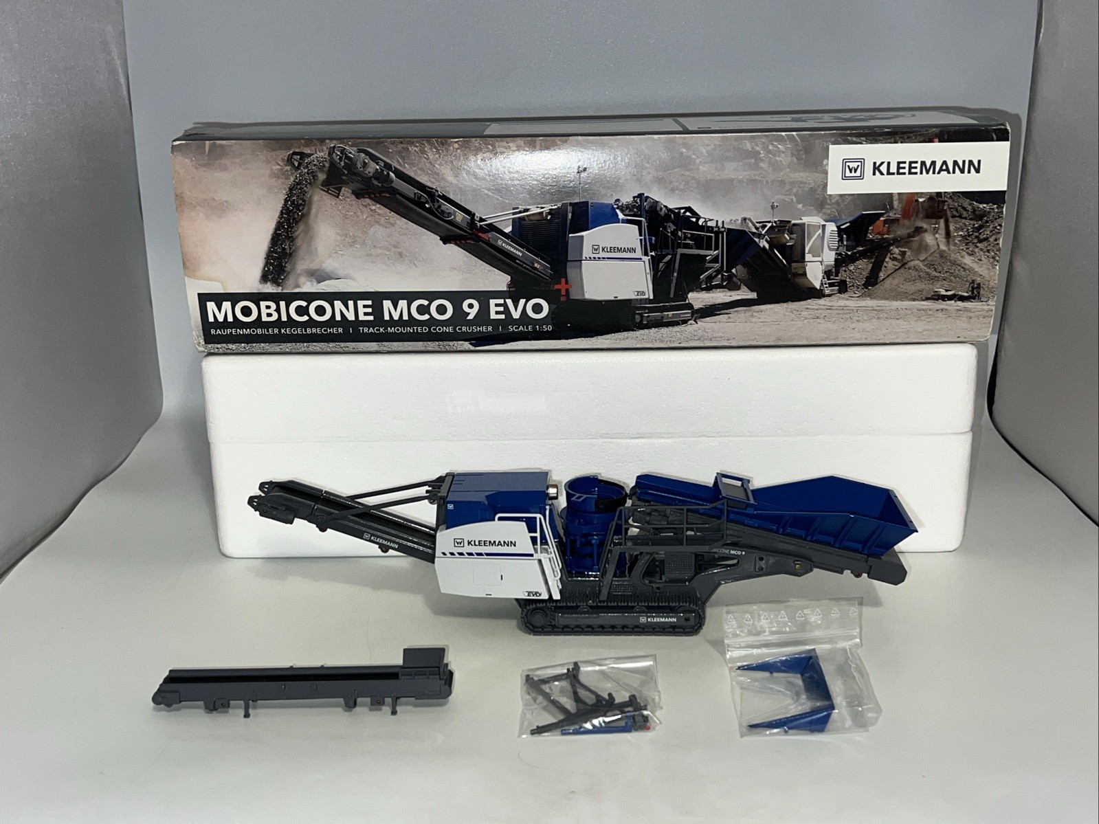 Kleemann Mobicone MCO 9 EVO Cone Crusher – Conrad 1:50 Scale Model #2517/01 New