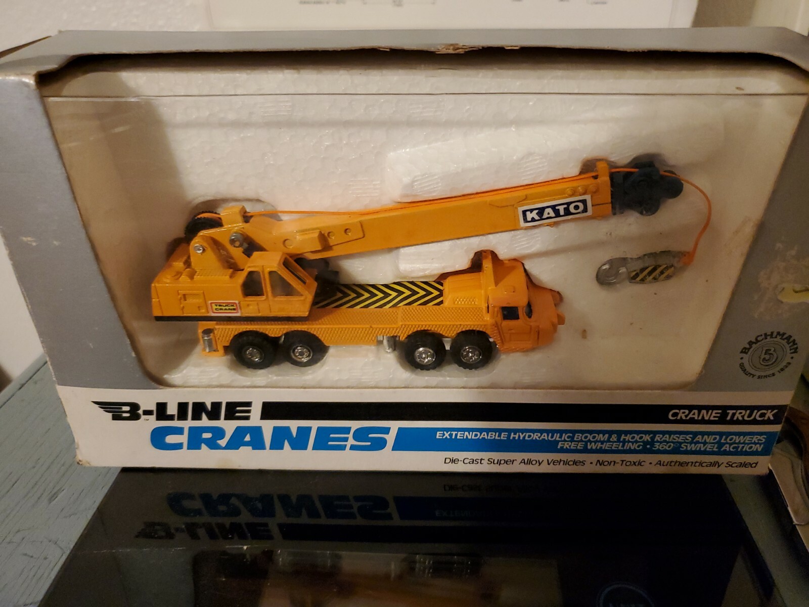 Kato Bachman-line truck crane retired collection.