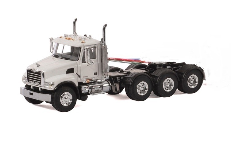 Mack Granite 8×4 Truck Tractor – “WHITE” – 1/50 – WSI