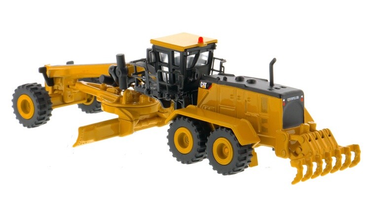 1:125 DM 24M Motor Grader Construction Vehicles Equipment Machine Diecast Model