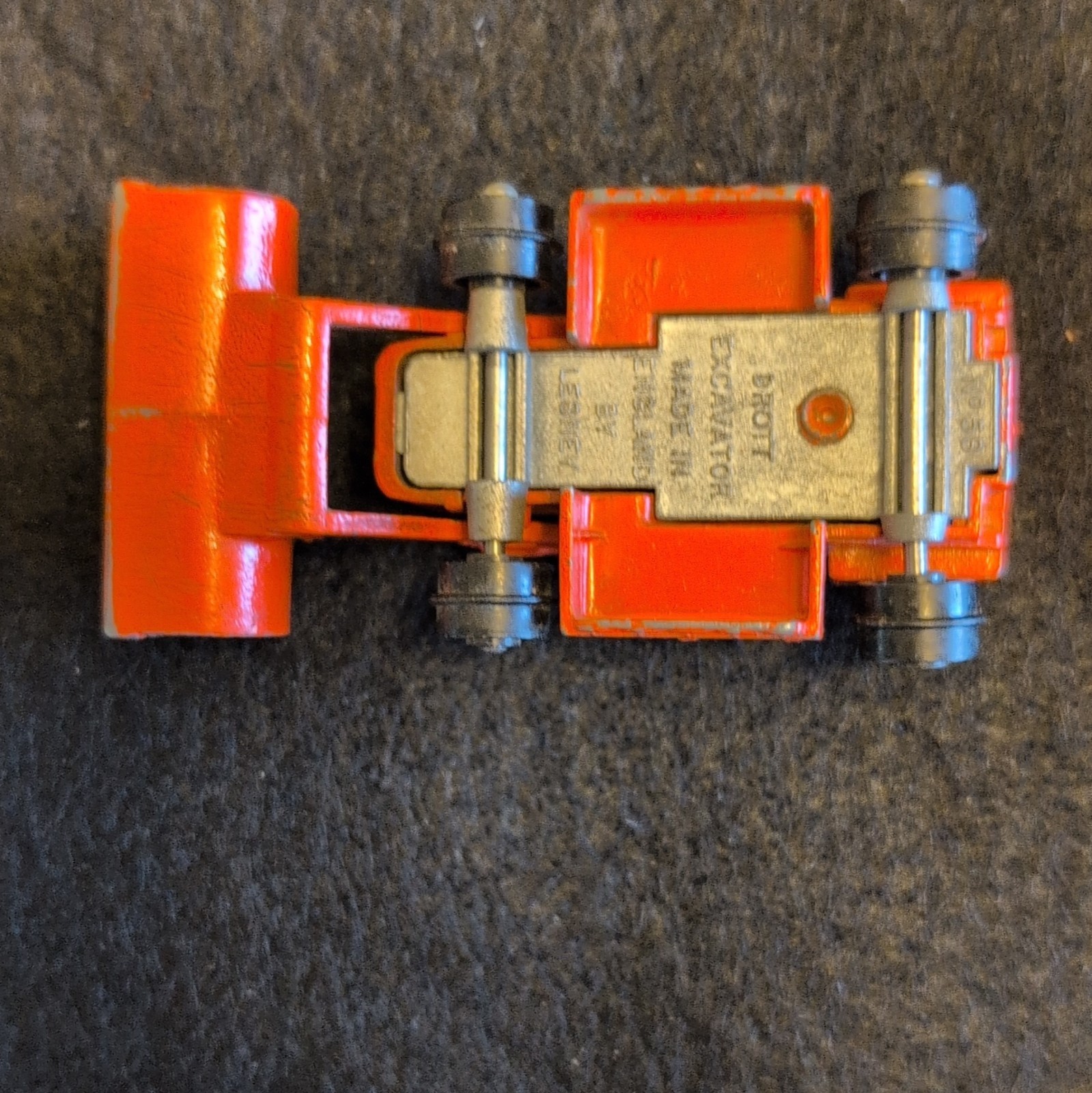 Lot of Vintage Lesney Matchbox Regular Wheels Construction Trucks #6 #16 #58 #69