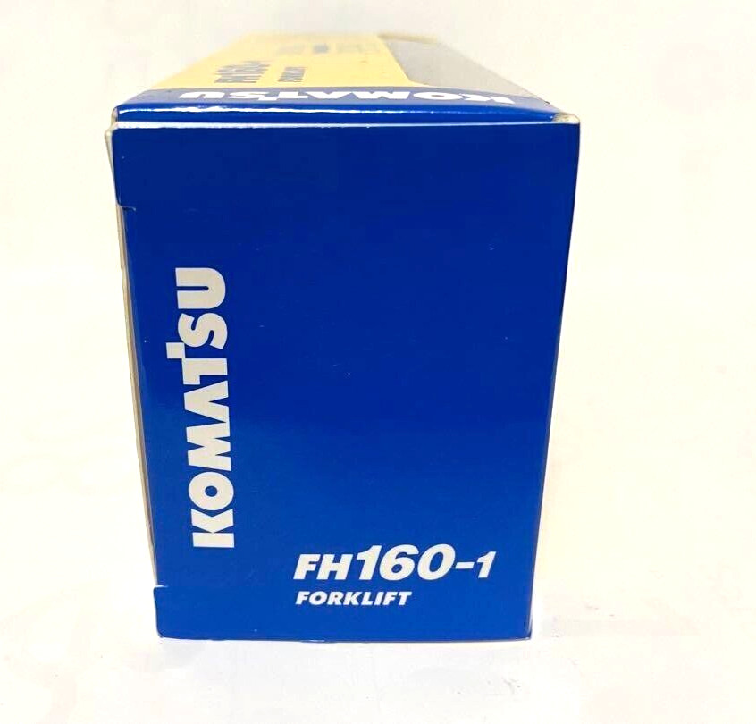 Komatsu Diecast Model 1:87 Forklift FH160-1 Japan Limited Edition Official New