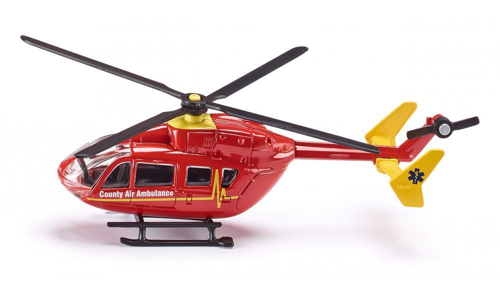 NEW SIKU 1647 BLISTER PACK Heli Helicoper Taxi Diecast Model – Colours May Vary