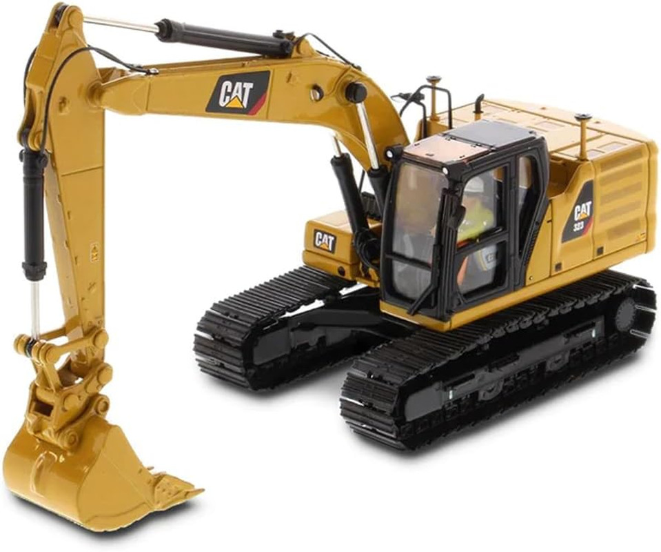 Cat 323 Hydraulic Excavator Next Generation Design W/Operator & 4 Work Tools Hi