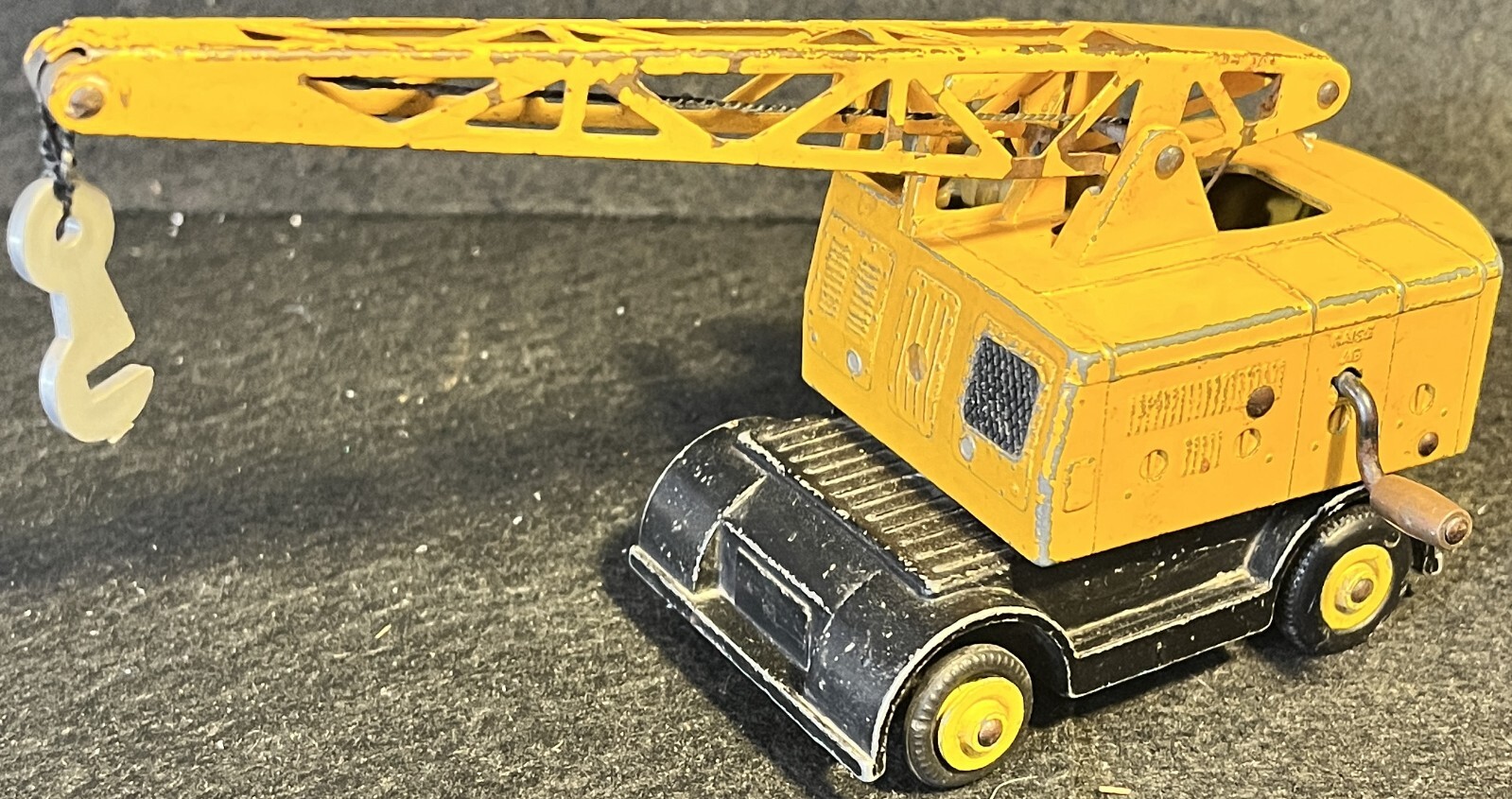 DINKY SUPERTOYS Coles Mobile Crane circa 1954-65 Wind Up/Down Crane/Hook VG!