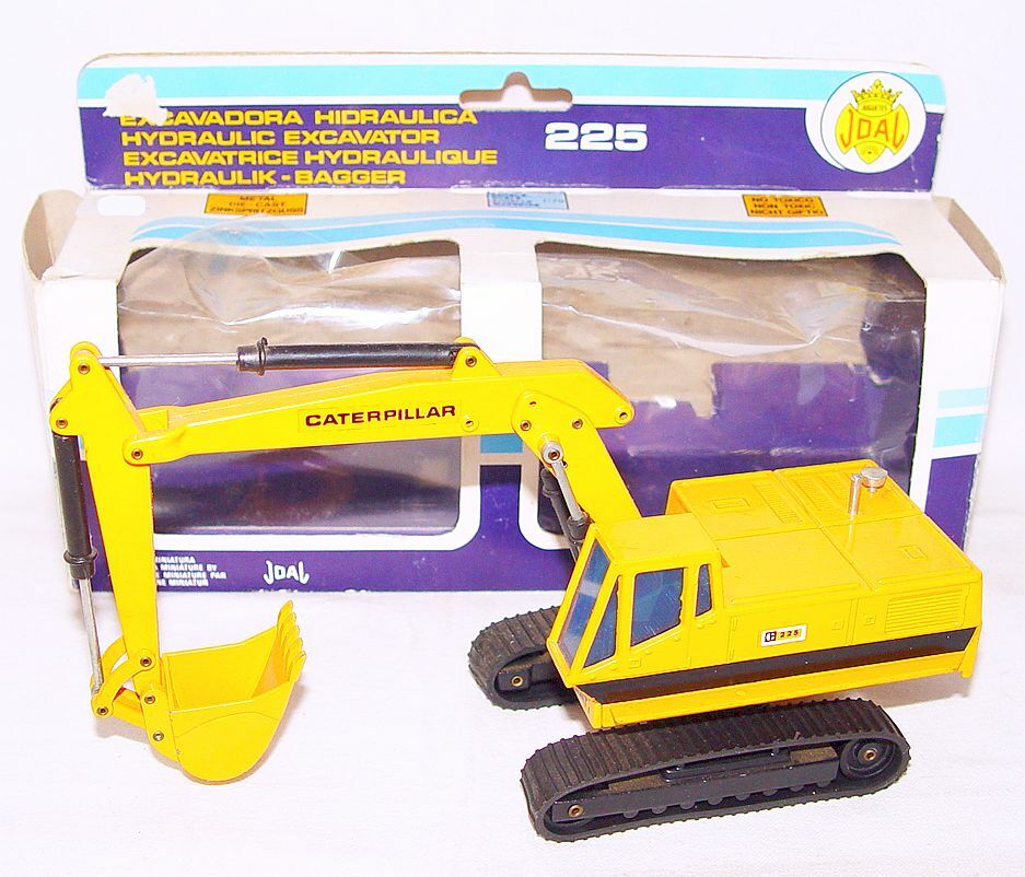 Joal Spain 1:70 CATERPILLAR 225 HYDRAULIC EXCAVATOR 1st.Edition #216 MIB`78 RARE