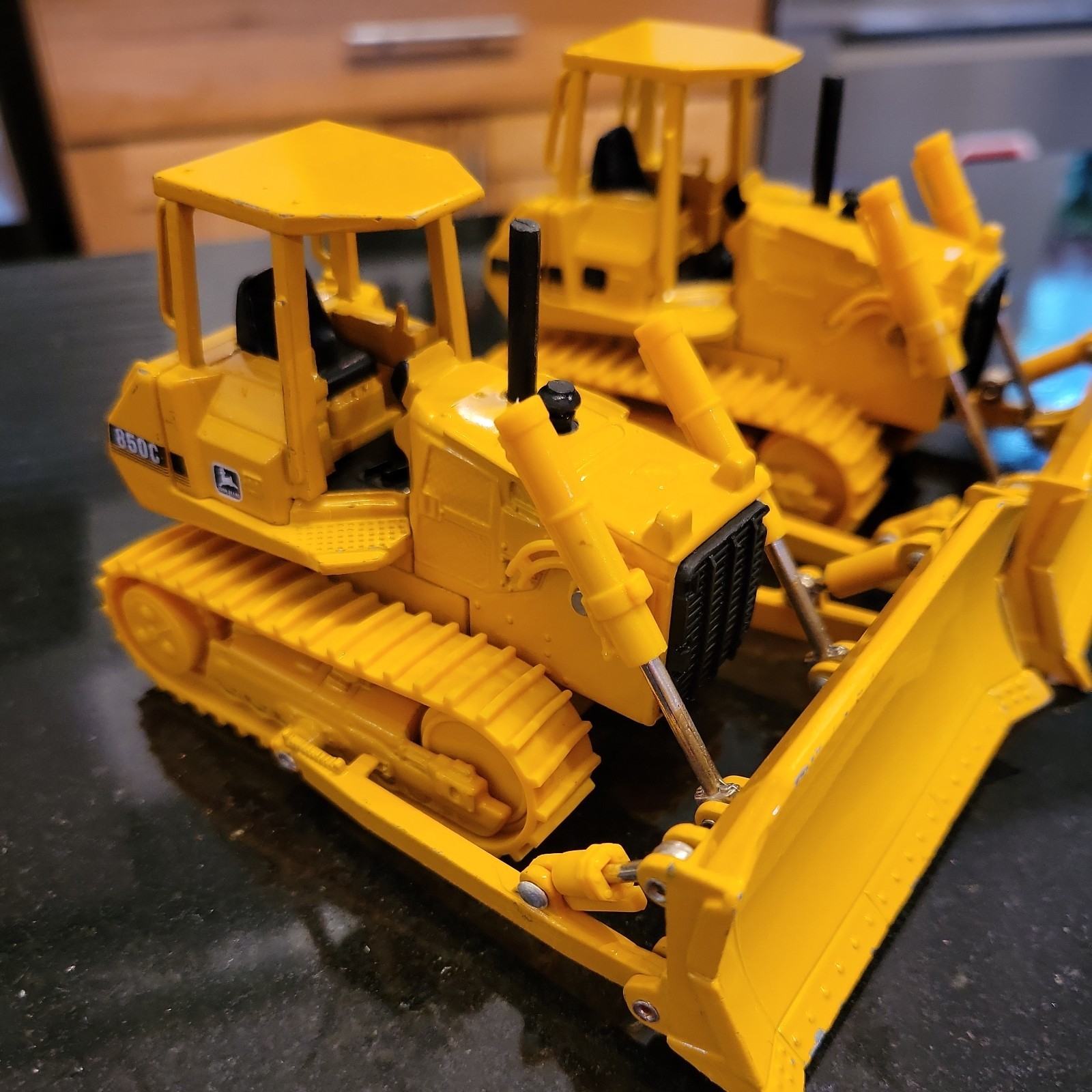 lot 3 Ertl John Deere 850C Crawler Dozer 1/50 Scale Vintage Construction Vehicle