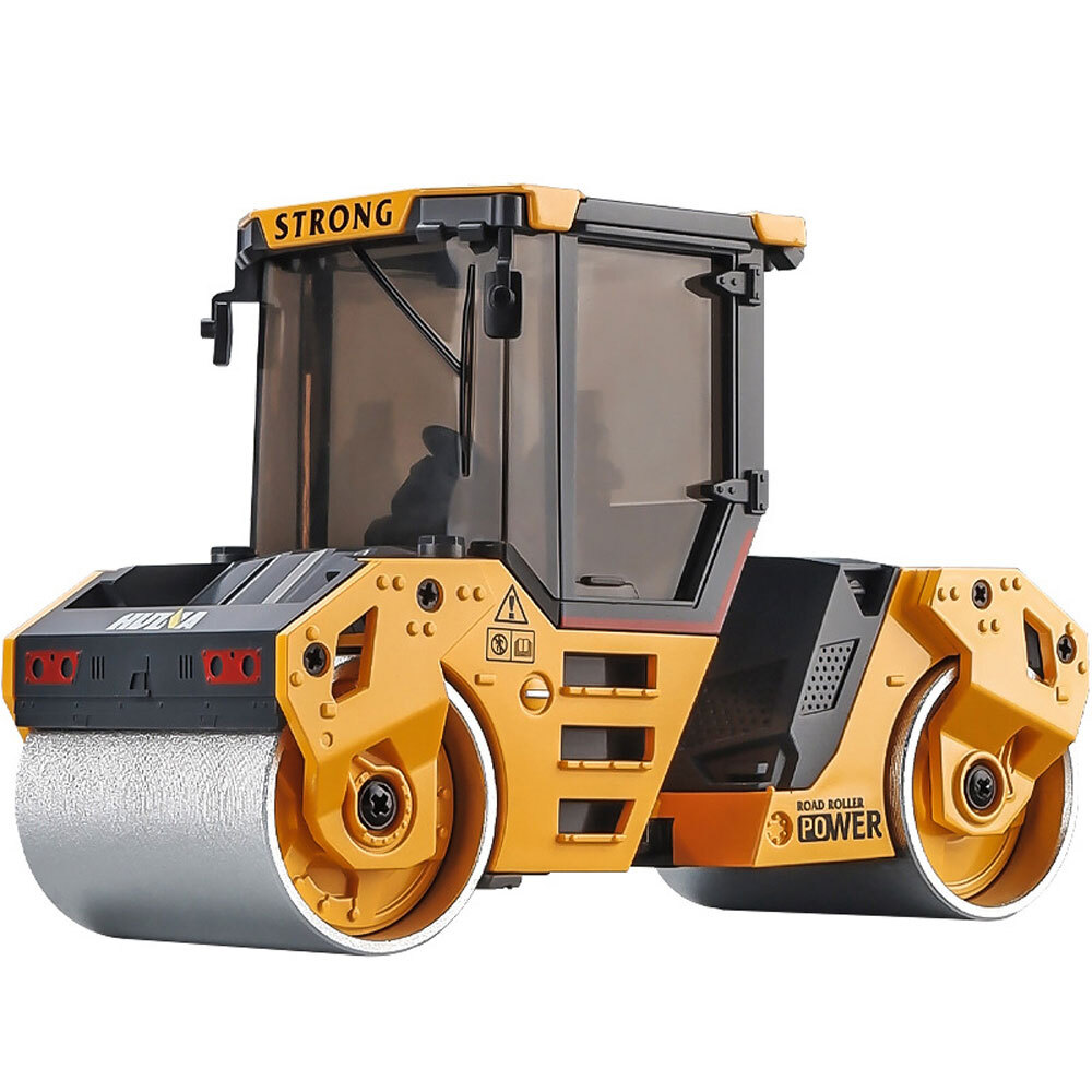 5.4″ Road Roller Construction Vehicle Model Diecast Engineering Toys for Boys