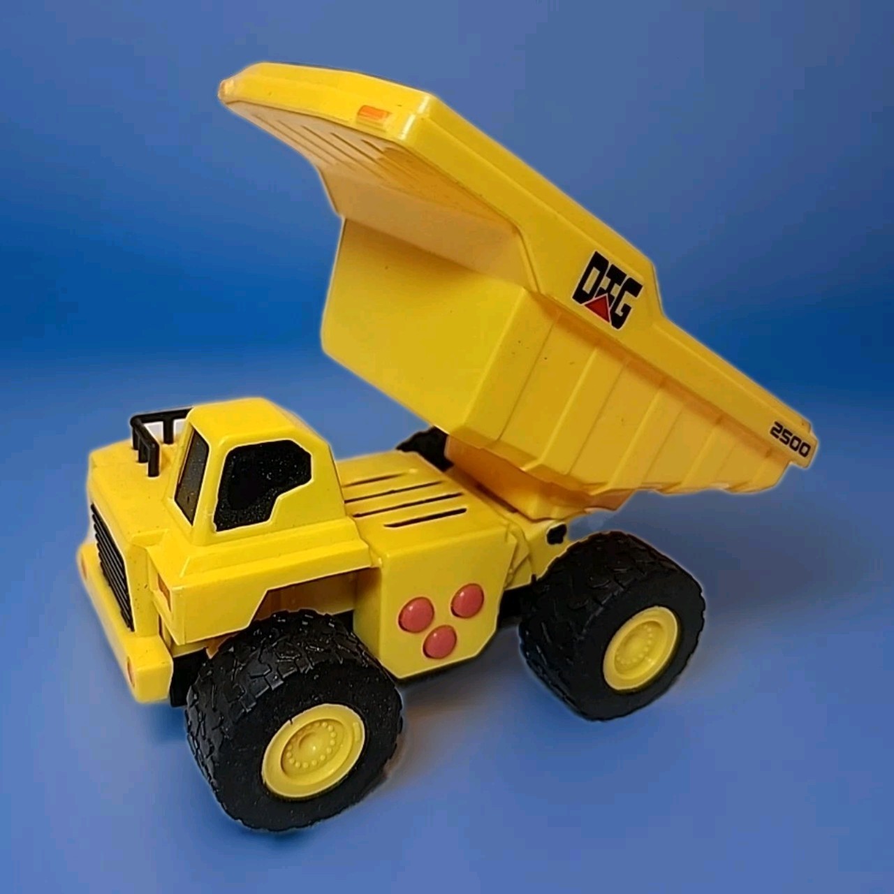 Max Action Dump Truck, 2 Loaders & Crane Construction Light Sound Toys EUC