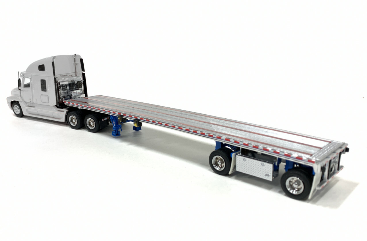 Freightliner Century Truck with East Flatbed Trailer White Sword 1:50 Scale New