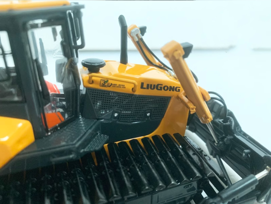 1:50 LIUGONG LD20DL Wetland Bulldozer Construction Vehicle Machine Diecast Model