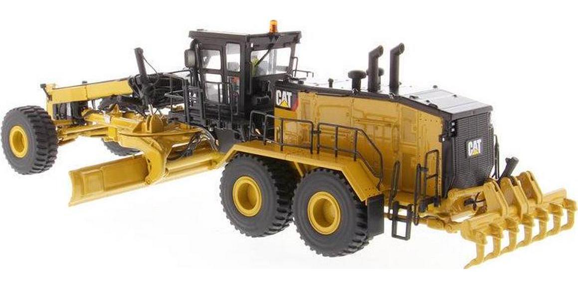 CAT Caterpillar 24 Motor Grader (High Line Series) 1:50 Scale Model – Diecast