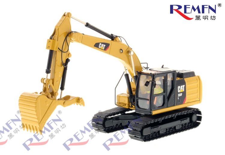 1/50 Die Casting Master Finger Excavator Caterpillar 323F Model Toy