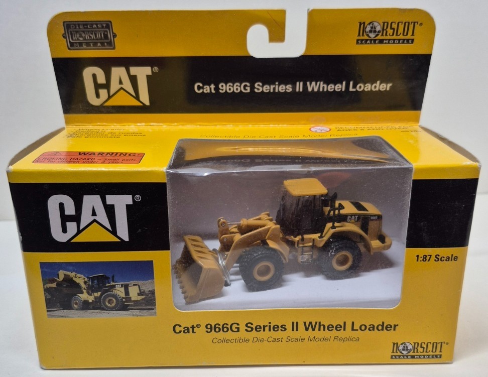 CAT 966G Series ll Wheel Loader Diecast 1:87 Scale – Norscot Scale Models