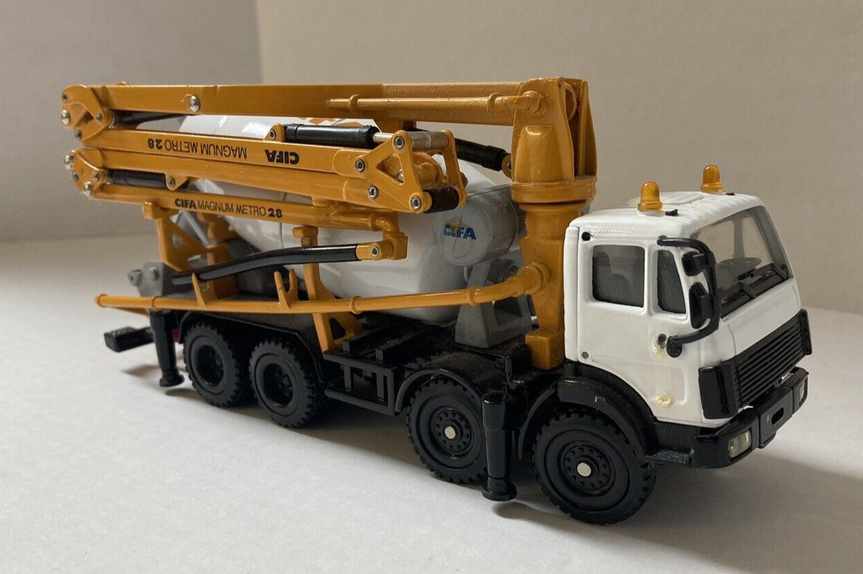 Concrete Mixer & Pumper CIFA Magnum Metro 28 Cement Mixer Diecast 1:47 ?Norscot