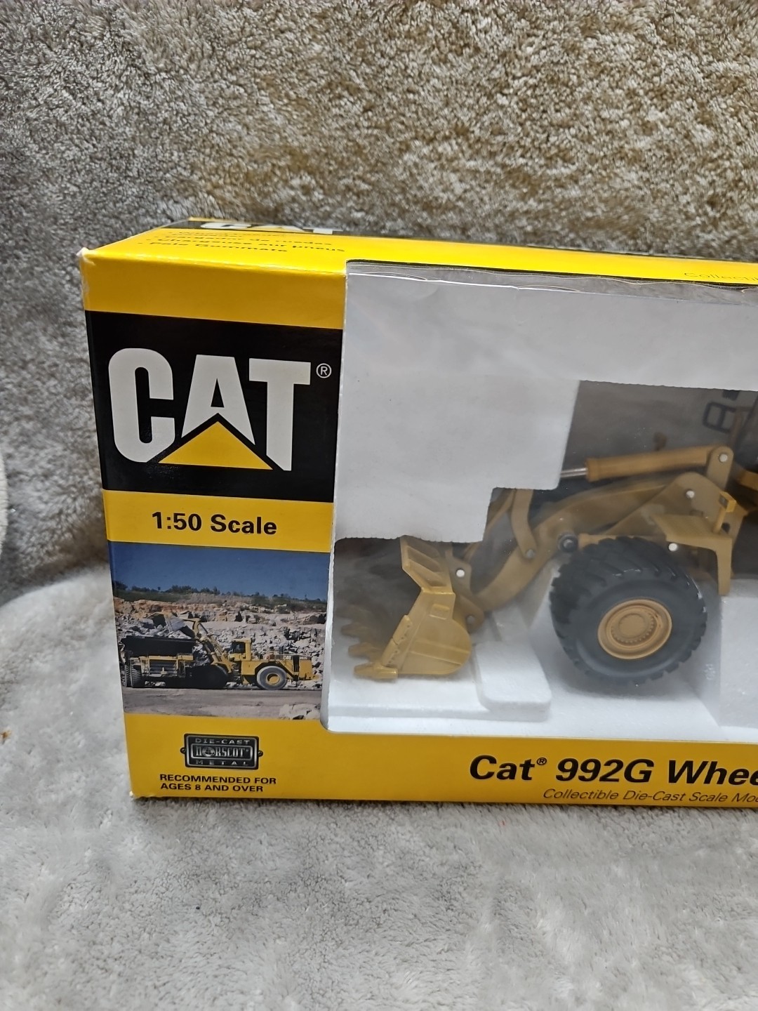 Cat 992G Wheel Loader 1:50 Scale DieCast Norscot Model 55115