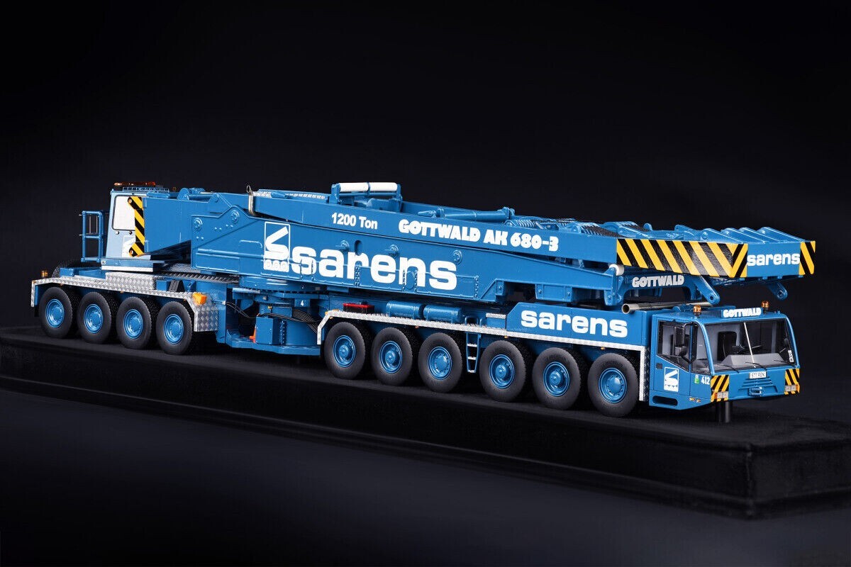 IMC 1/50 SARENS Gottwald 680-3 Hydraulic Truck Crane, MIB