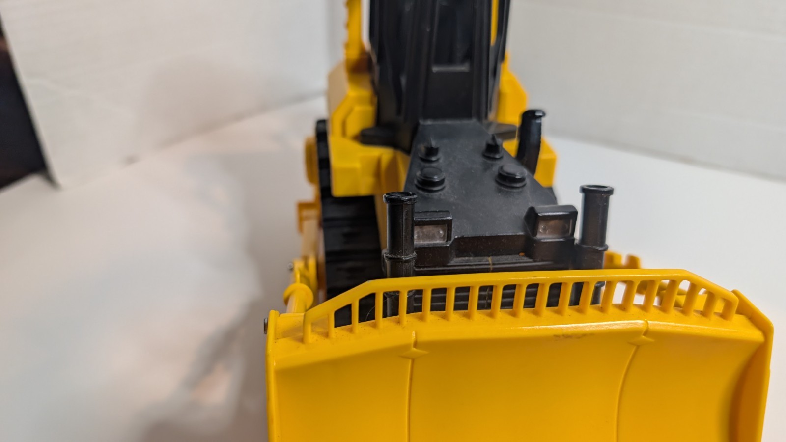 CAT Construction Bulldozer Toy State Industrial Motorized Lights & Sounds Tested