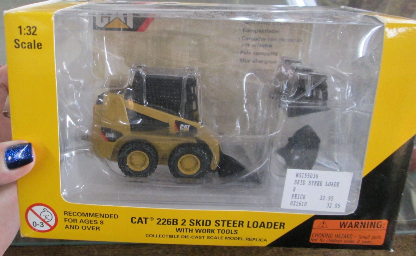 2009 Cat Norscot 1:50 55235 Cat 613G Wheel Tractor Scraper NIB
