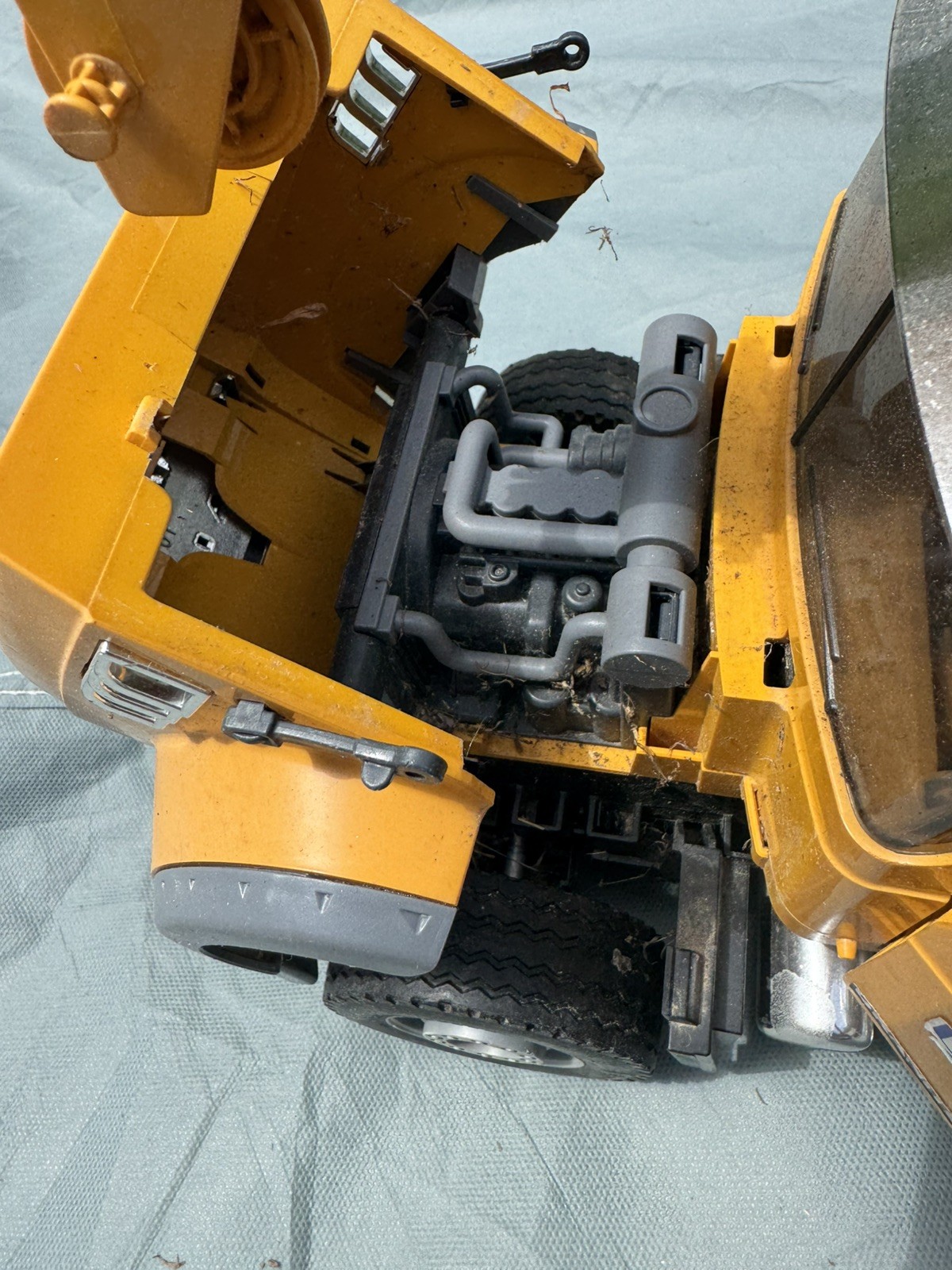 Mack Granite Liebherr Crane Truck 26” BRUDER 2818 *PARTS ONLY*