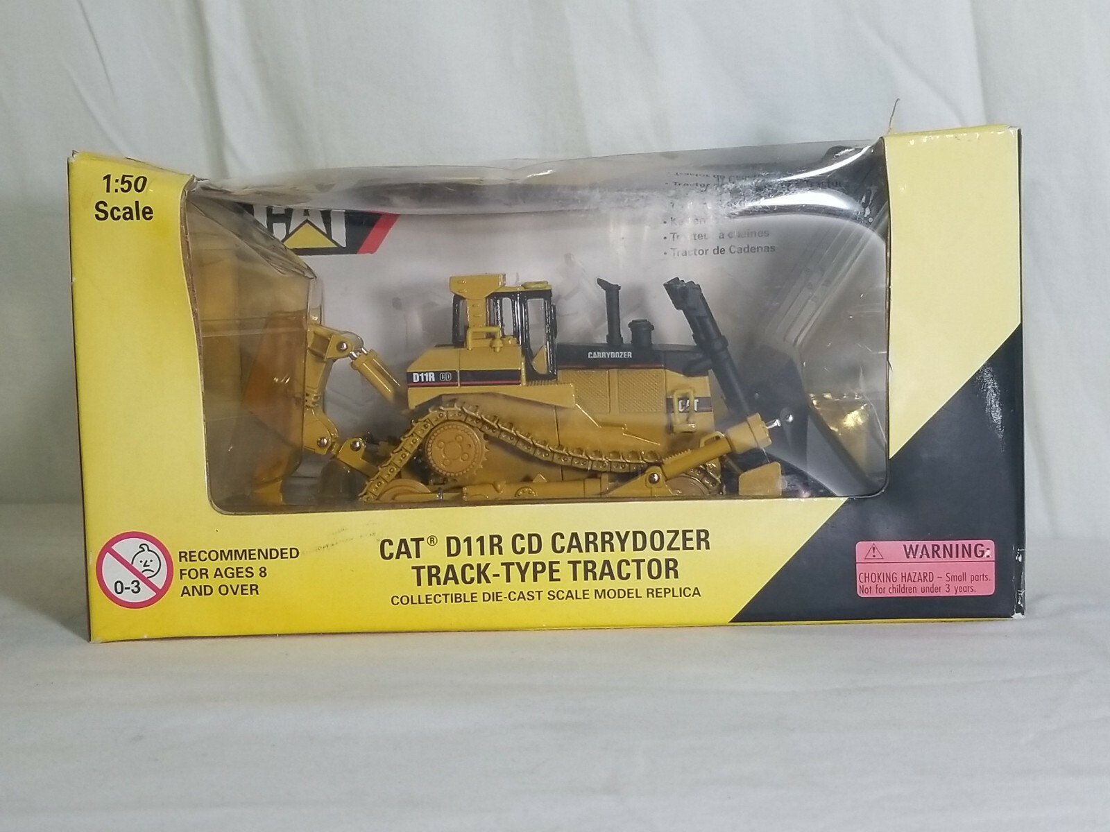Norscot CAT D11R Track-Type Tractor Carrydozer Die Cast 1:50 55070