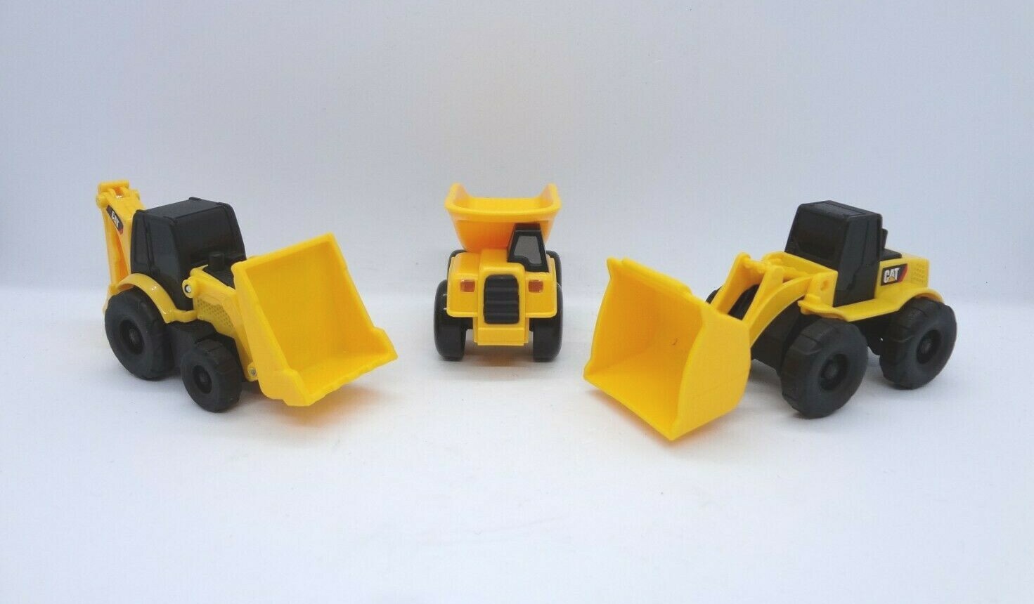CAT Mini Machines Set of 3 Construction Vehicles by Toy State 2014