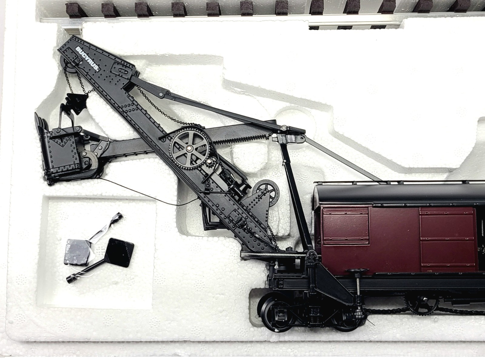 Bucyrus Steam Shovel on Rails – TWH 1:48 O Scale Diecast Model #021-08001 New
