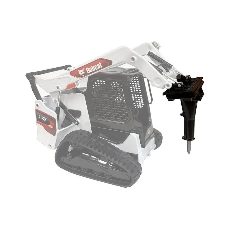 Bobcat Hydraulic Breaker Attachment Clover 1:25 Scale Diecast Model #6988648 New