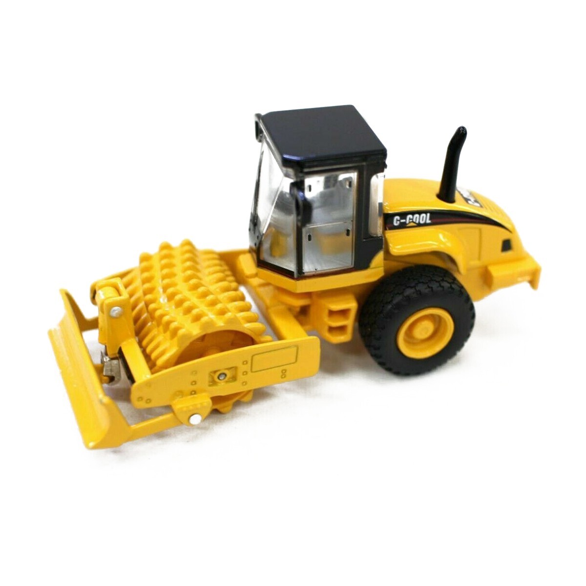 C-COOL 1/64 Mini Truck Padfoot Drum vibratory Soil Compactor Car truck Model Toy