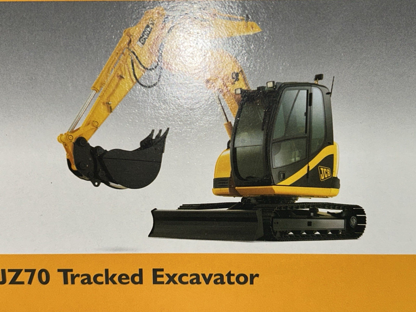Joal 296 JCB JZ-70 Tracked Excavator 1/35 Die-cast MIB