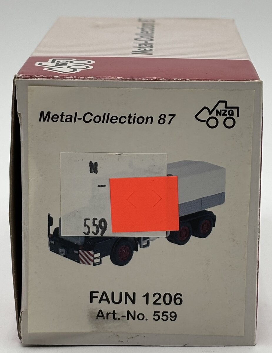 NZG 559 1:87 Faun L1206 Historical Heavy Weight Truck
