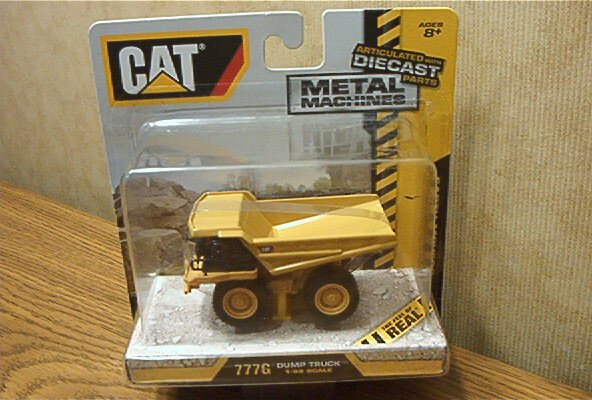 CAT Metal Machines Dump Truck 777G 1:98 Scale #39514