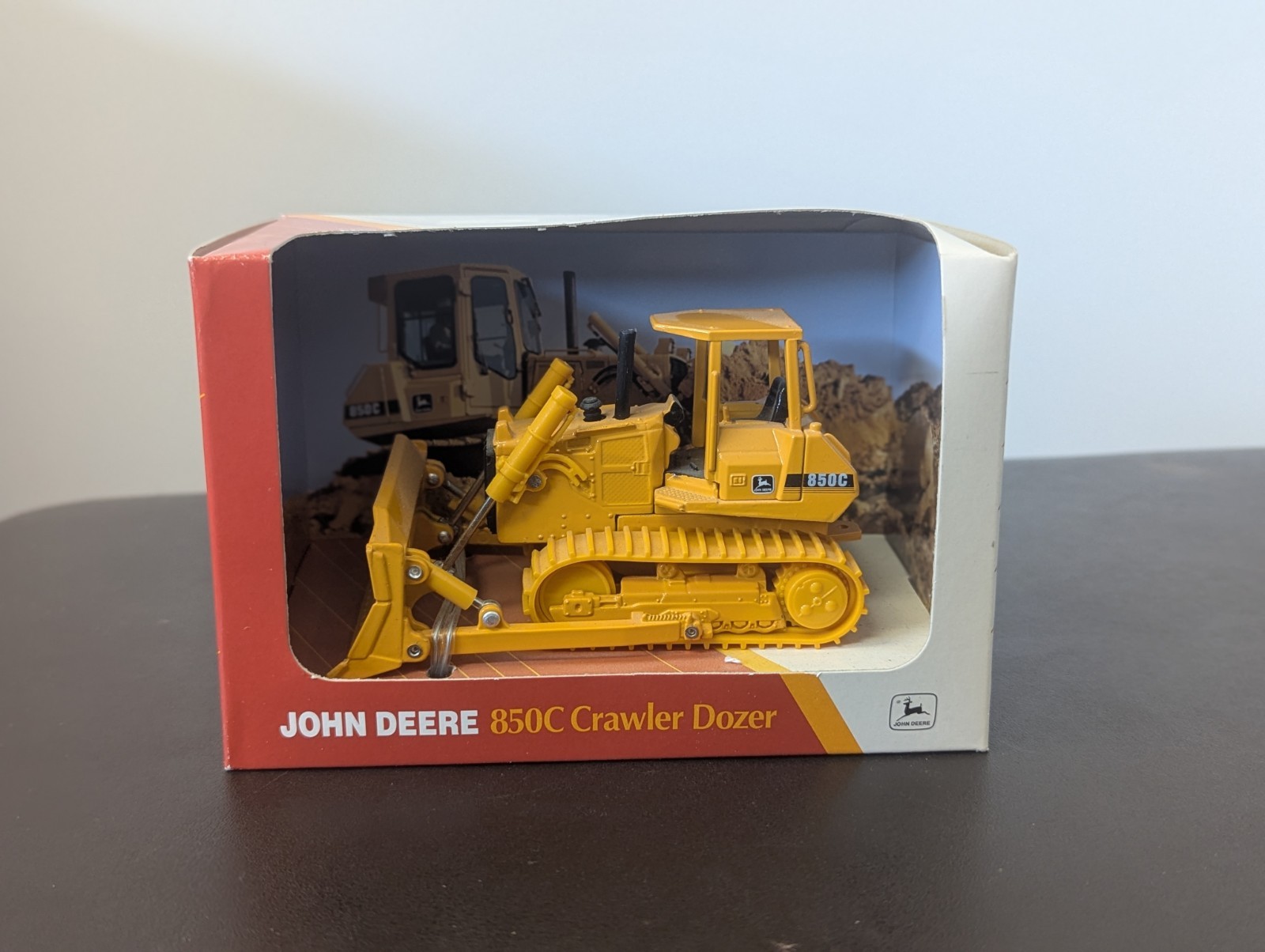 John Deere 850C Crawler Dozer 1/50 ERTL 1996 5261 New Construction Vintage