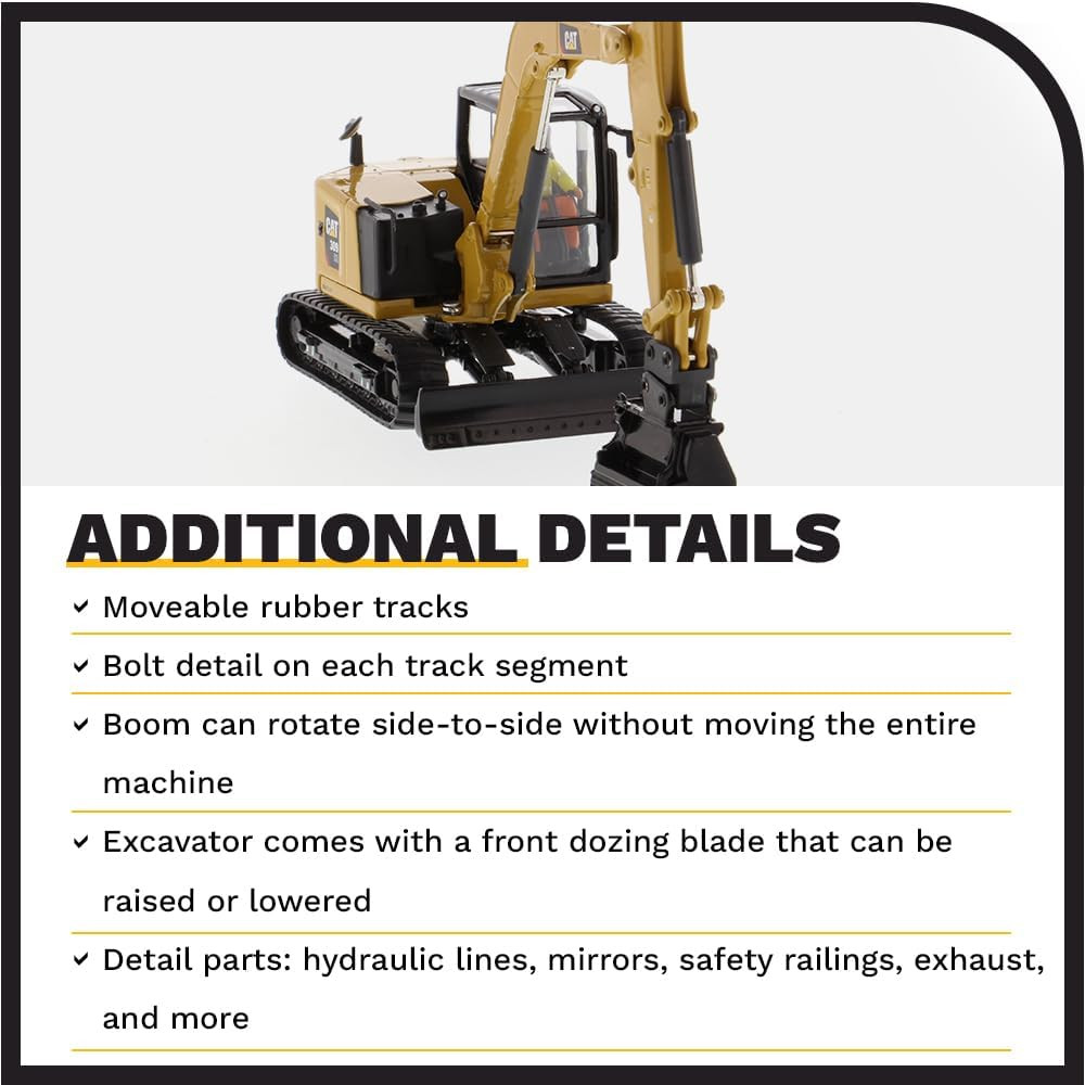 CAT Caterpillar 309 CR Next Generation Mini Hydraulic Excavator with Work Tools