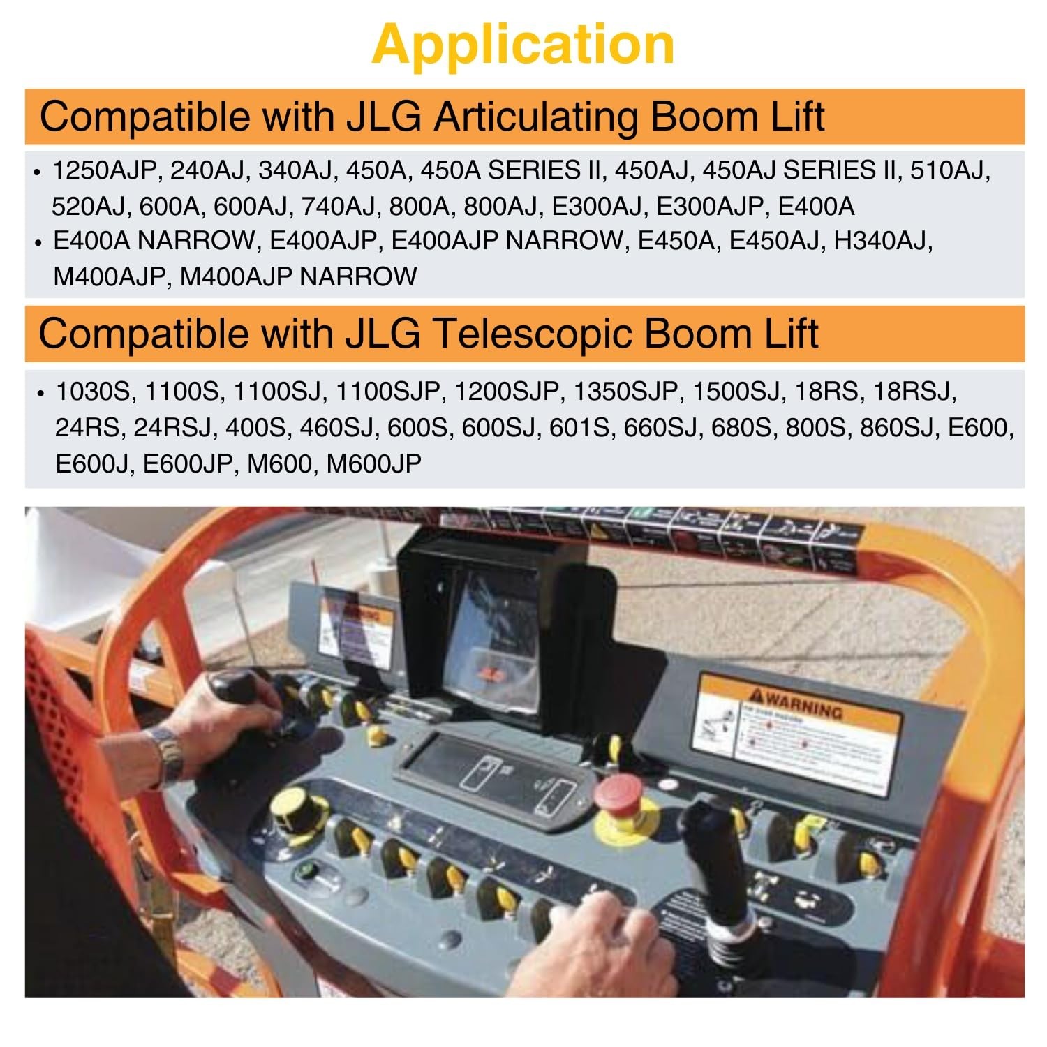 1600318 Joystick Controller Compatible with JLG Boom Lift 1250AJP 240AJ 340AJ…