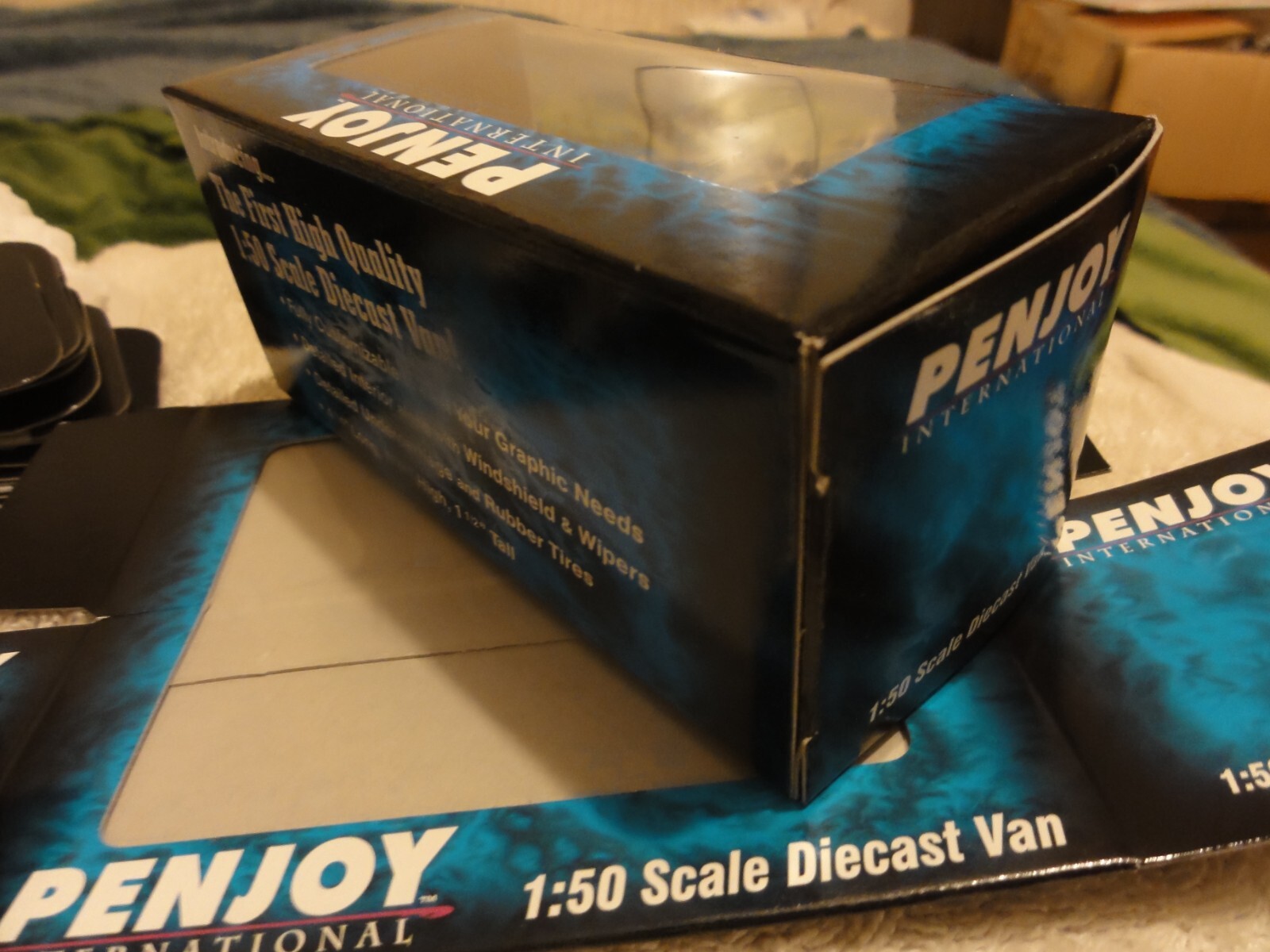 HUGE Lot of 50 Penjoy Diecast 1/50 scale NEW empty cardboard Boxes Display Case