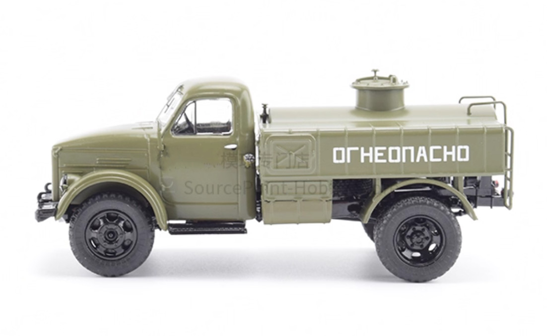 1:43 SSM MZ-3904 Mechanized Fuel Tanker of Kyrgyzstan Gaz-51 Truck Diecast Model