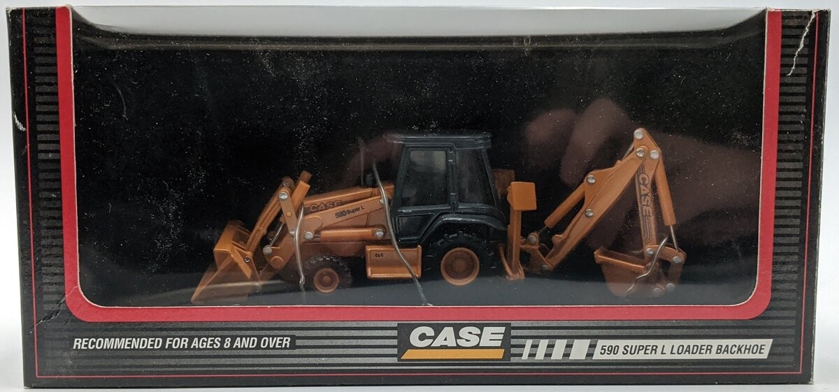 Ertl 4545 1:50 Case 590 Super L Loader Backhoe NIB