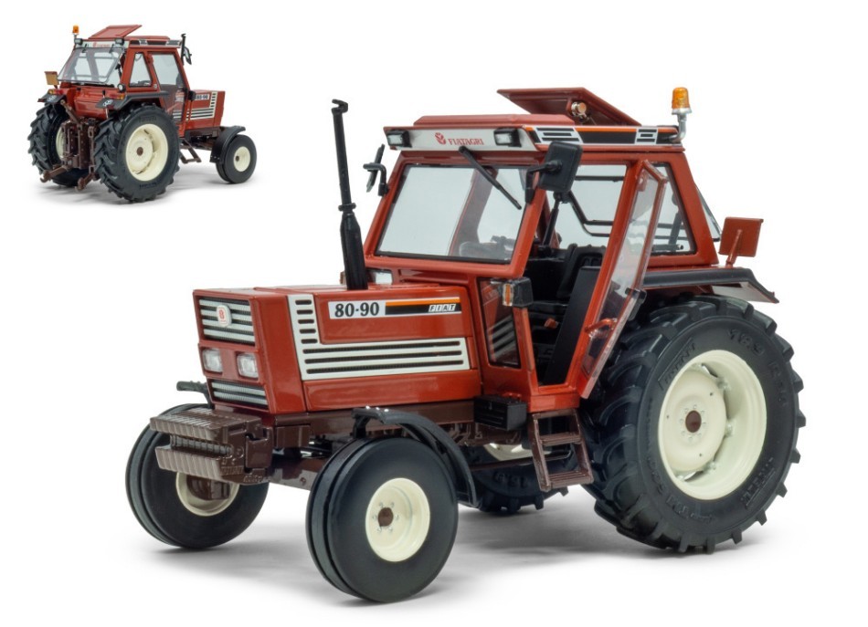 1:32 Scale Ros Fiat 80-90 Cab Superconfort Diecast Model Tractor Models…