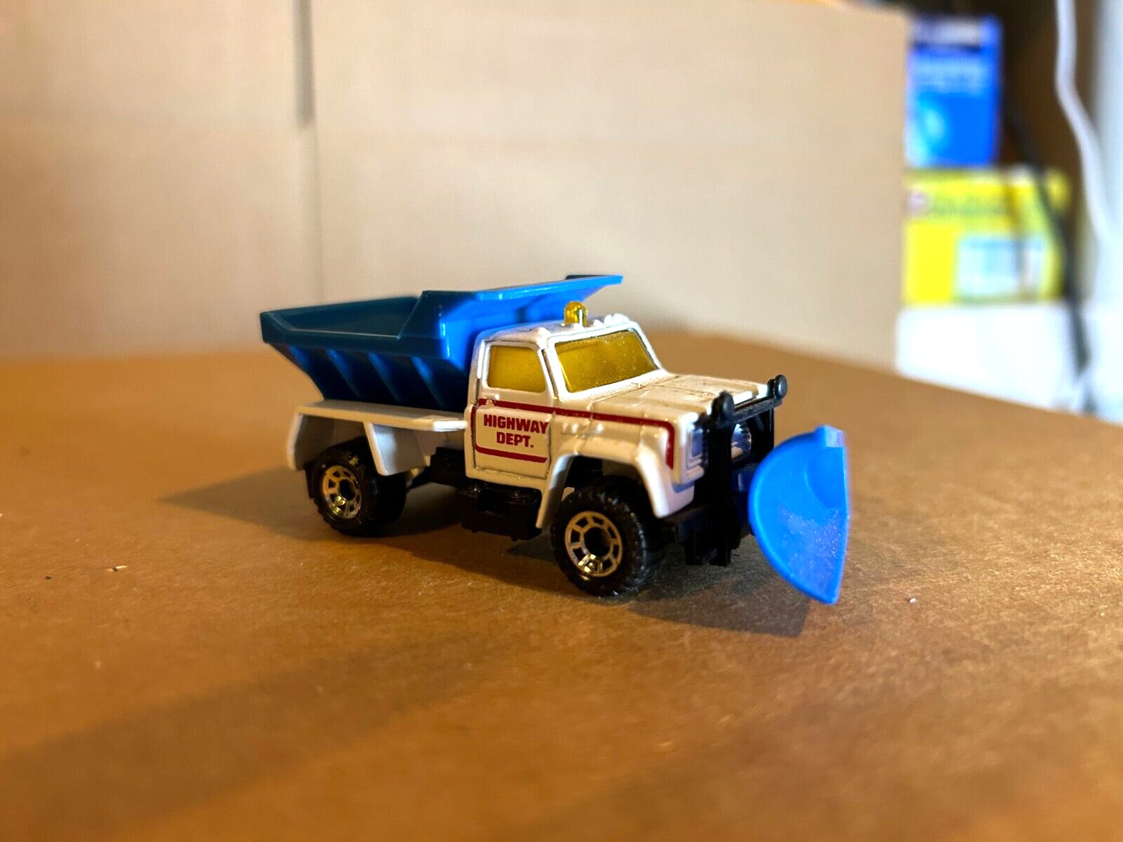 Matchbox #???? Chevy Highway Maint. Salt Spreader Plow Truck
