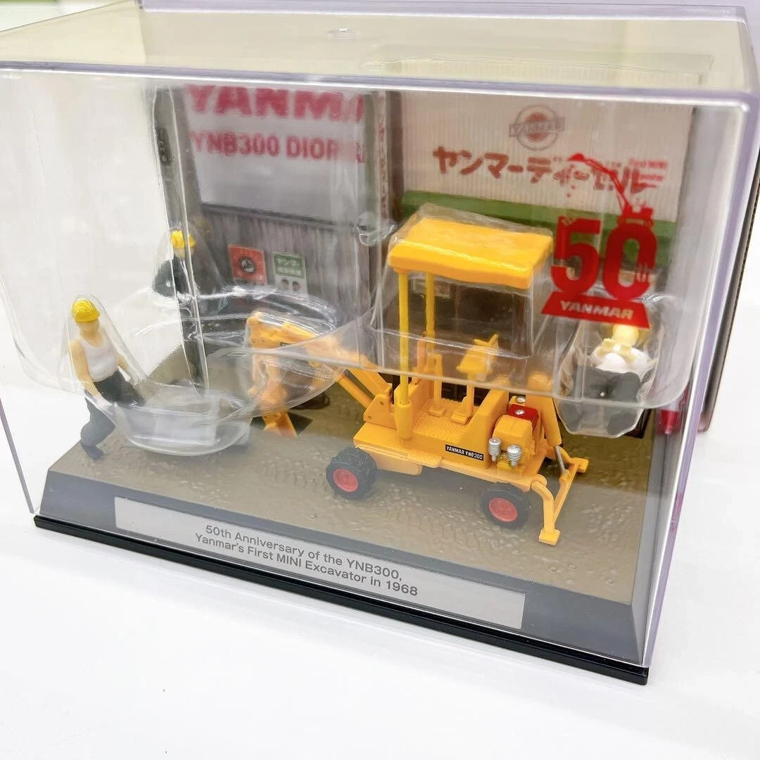 Yanmar YNB300 50th Anniversary Mini Excavator Diorama Rare Collectible