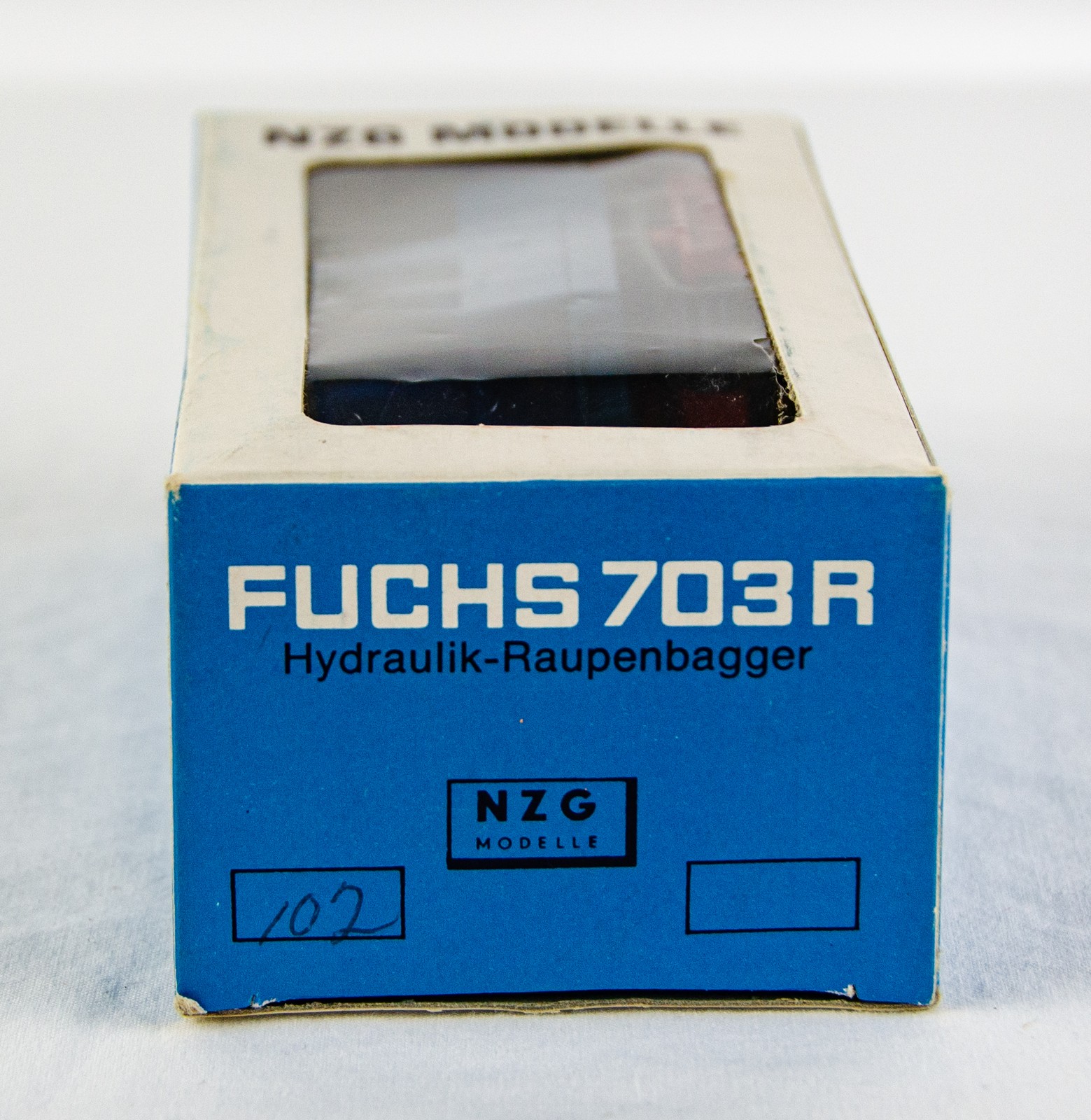 NZG 102 FUCHS 703R Hydraulik Bagger Excavator German 1:50 Scale Diecast Model